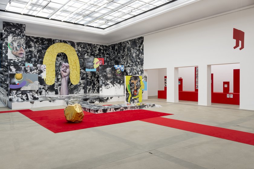 Ashley Hans Scheirl, Genital Economy Posing, 2018